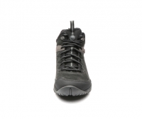 Hiking Shoes - Men black leather hiking boots
